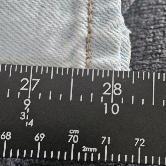 Baggy Dad Levis jeans in light Sugar color size 25 - Picture 11 of 16